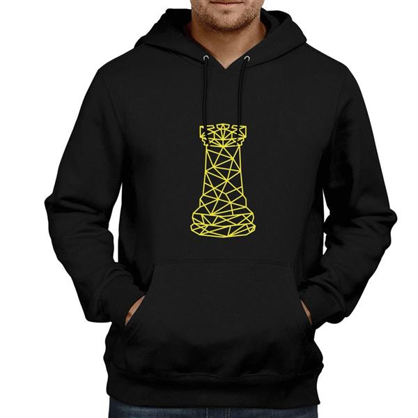 Geometrik Kale Baskılı Sweatshirt