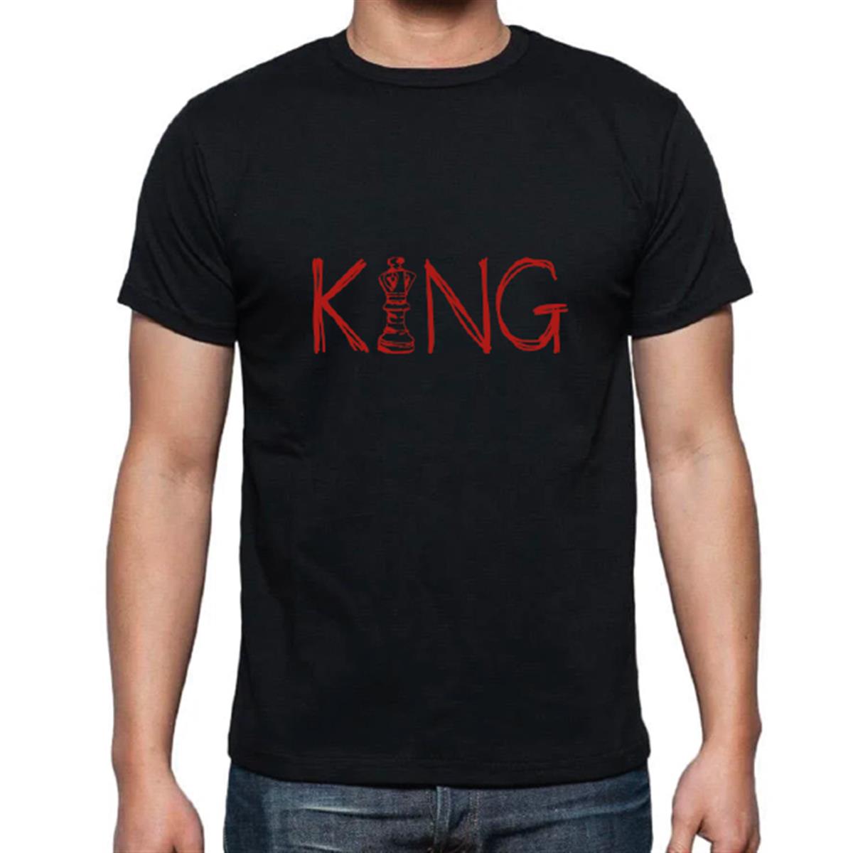 Kırmızı King tişört