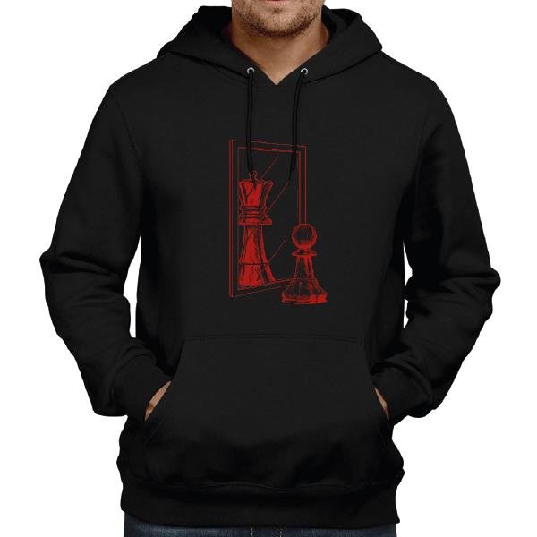 Aynadaki Piyon Sweatshirt – Kırmızı