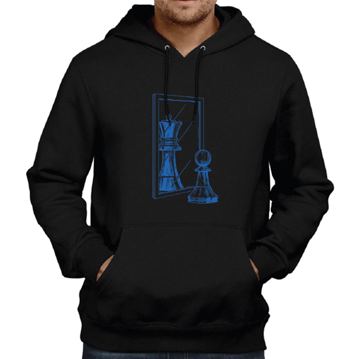 Aynadaki Piyon Sweatshirt – Mavi